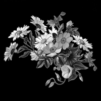 Примеры оформления: цветы и растения